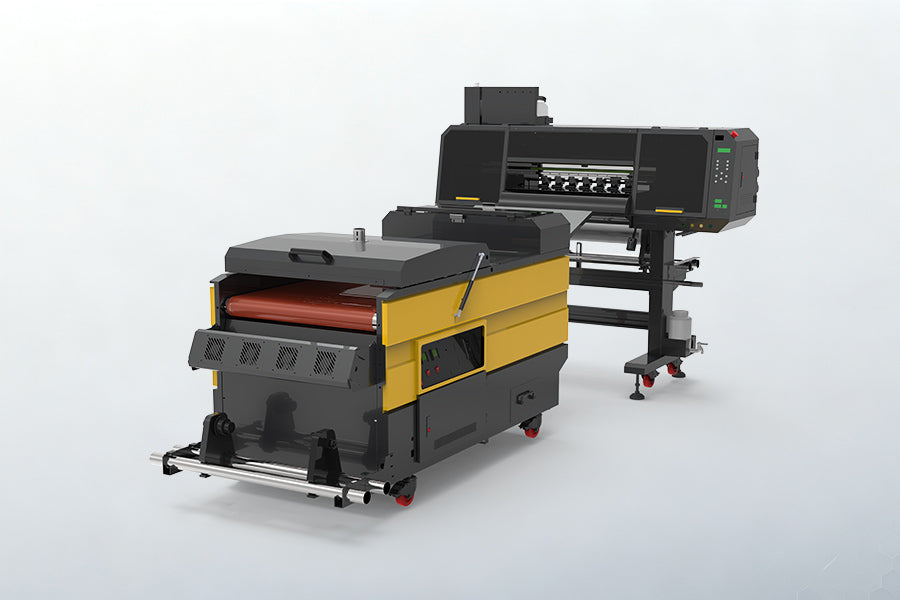 DTF Printer with integrated Powder Shaker, Epson i3200-A1 printhead for T-shirt and fabric printing