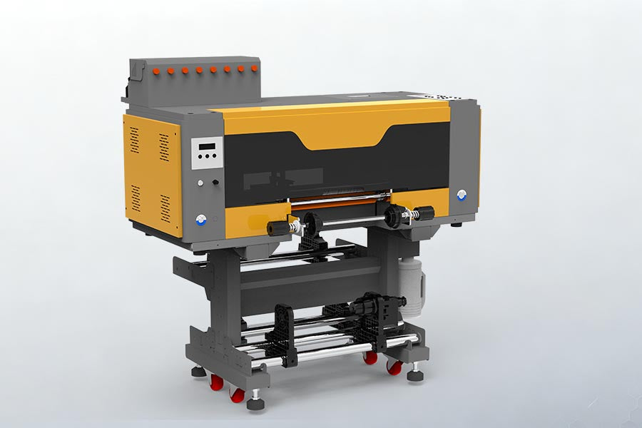 UV DTF Printer for crystal label and 3D relief printing on glass, metal and hard surfaces