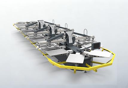 Oval Automatic Screen Printing Machine | Multi-Color | ±0.02mm Precision