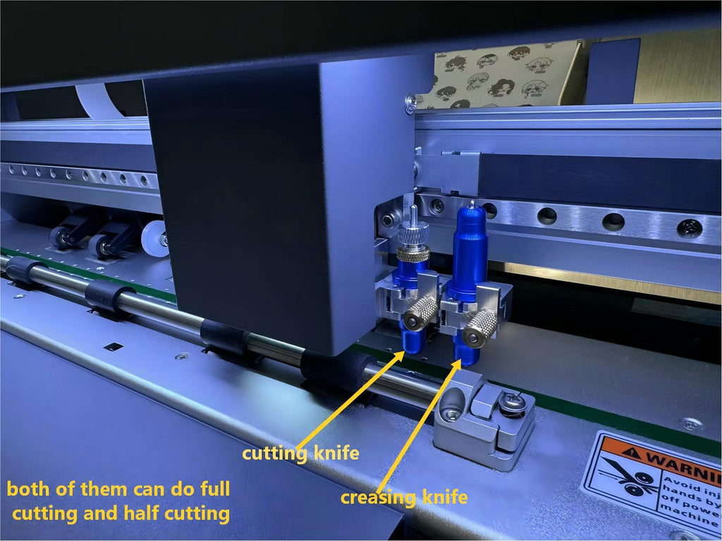 SF-350PRO CCD Sheet Cutter | Double Head Cutting & Creasing | Lumeilan