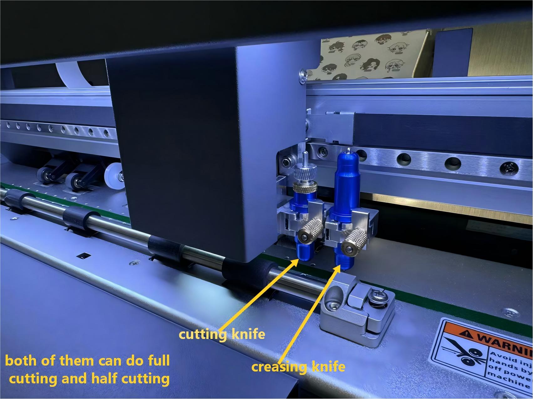 SF-350PRO CCD Sheet Cutter | Double Head Cutting & Creasing | Lumeilan