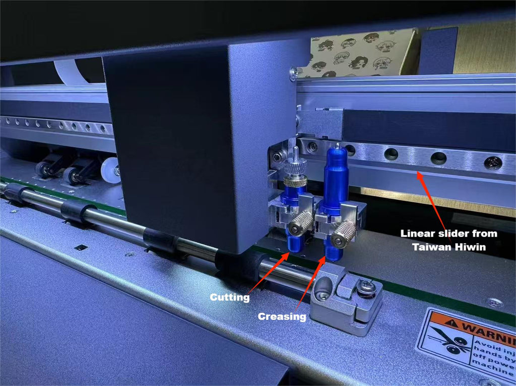SF-350PRO CCD Sheet Cutter | Double Head Cutting & Creasing | Lumeilan