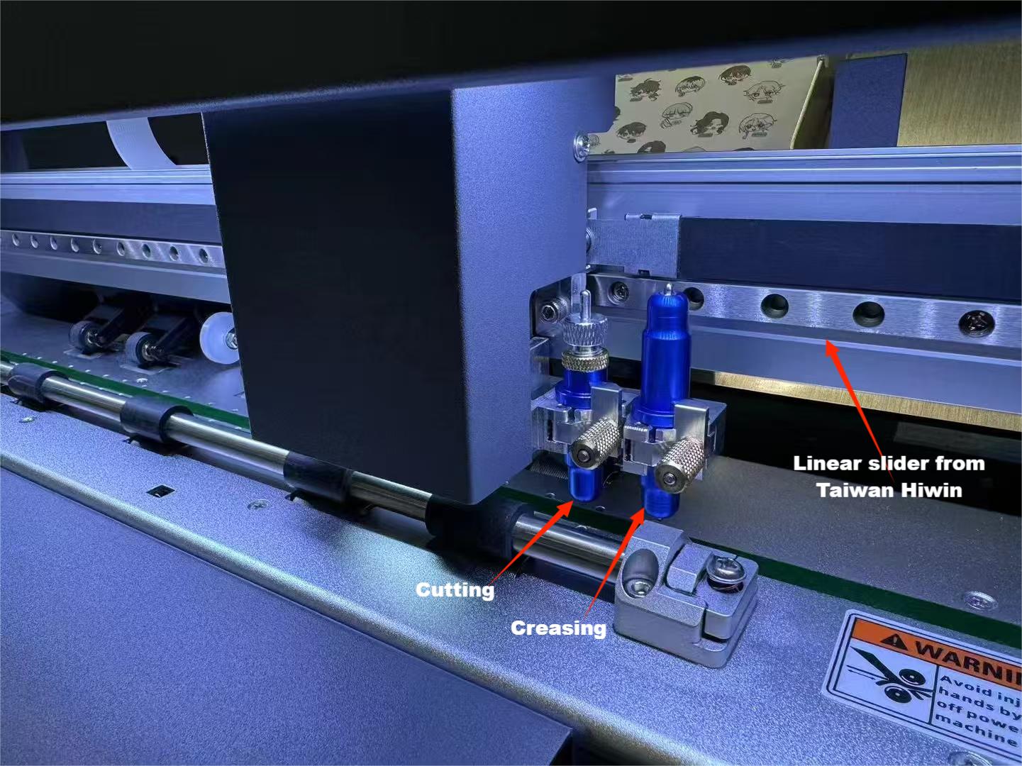 SF-350PRO CCD Sheet Cutter | Double Head Cutting & Creasing | Lumeilan