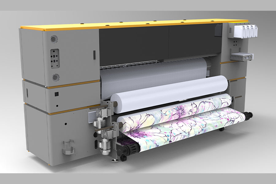 Thermal Sublimation Paper Printer | 8x Epson i3200-A1 | Intelligent Flash Drying | THK Linear Guide