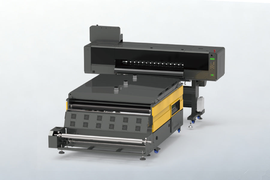 Industrial 120cm DTF Printer with 8x Epson i3200-A1 Printheads & 1.3m Powder Dryer